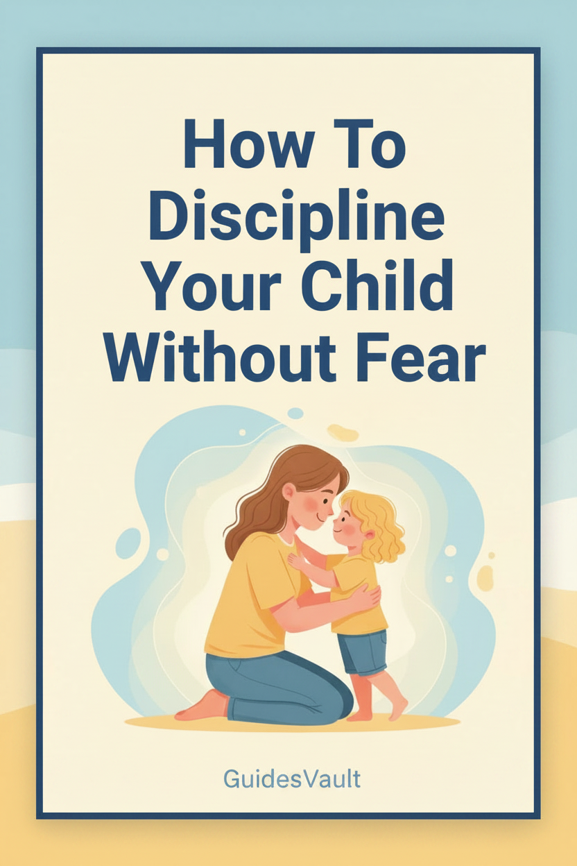 Discipline Your Child Pinterest Pin