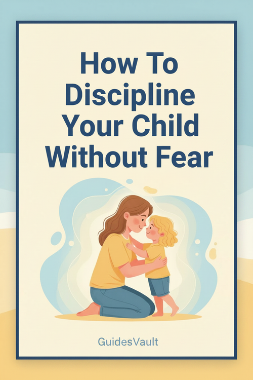Discipline Your Child Pinterest Pin